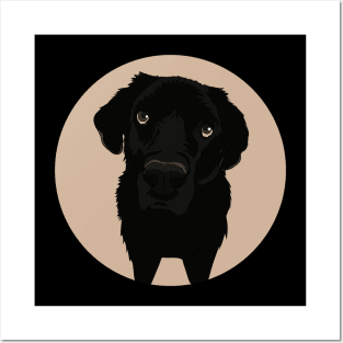 Black Labrador Retriever Dog Original Desing Yako Posters and Art